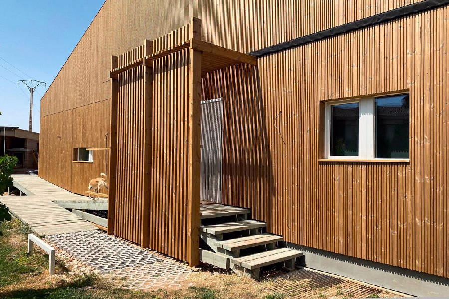 Panel de madera 3D Lunawood Trio