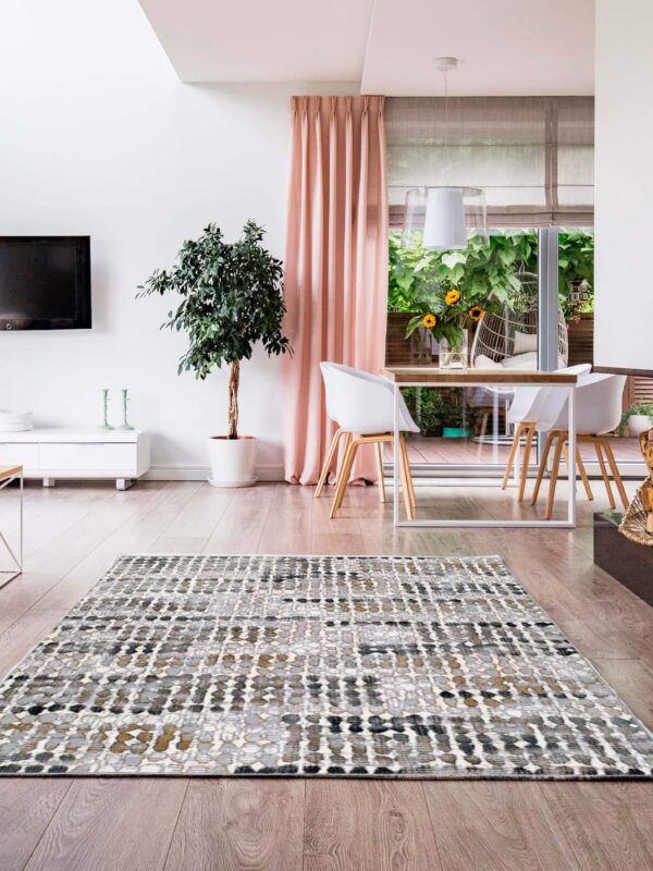 Alfombra Acuarela Gris 2.00 X 2.85